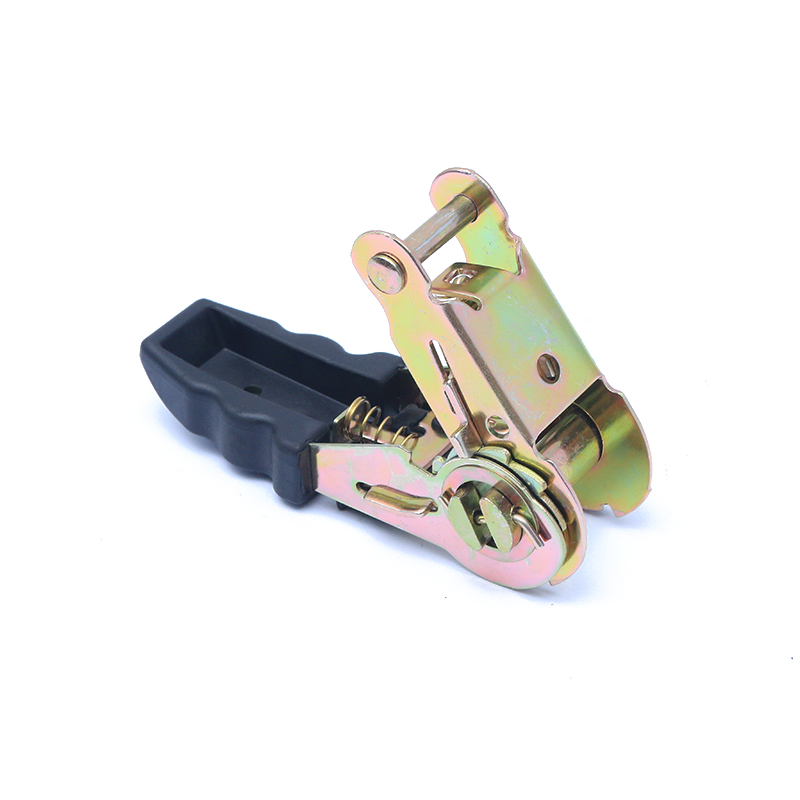 1 orlach 25mm*800kg/1760lbs Láimhseáil rubair Búcla Ratchet Tiedown