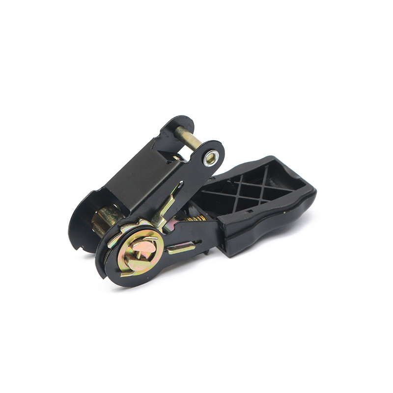 1 orlach 25mm*500kg/1100lbs plaisteach láimhseála plaisteacha ratchet buckle dualgas éadrom buckle ratchet ratchet