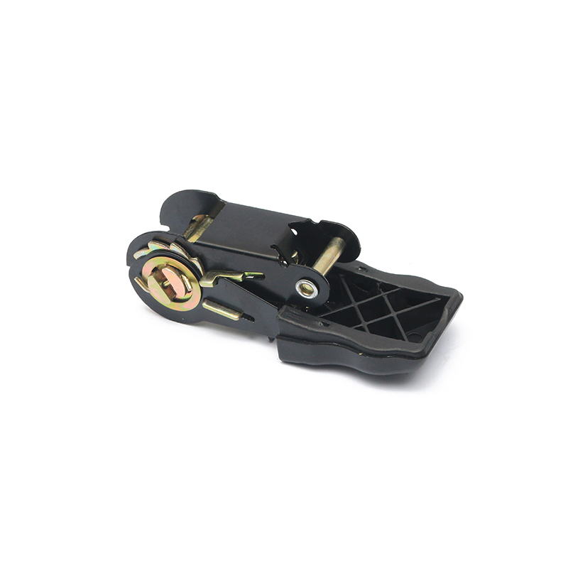 1 orlach 25mm*500kg/1100lbs plaisteach láimhseála plaisteacha ratchet buckle dualgas éadrom buckle ratchet ratchet