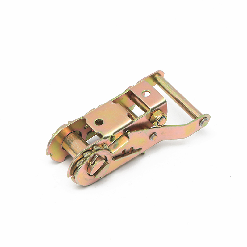 1-1/16 orlach 28mm 1500kg/3300lbs ratchet Tie síos búcla 1 orlach lasta trom-dhualgas Tie síos an búcla