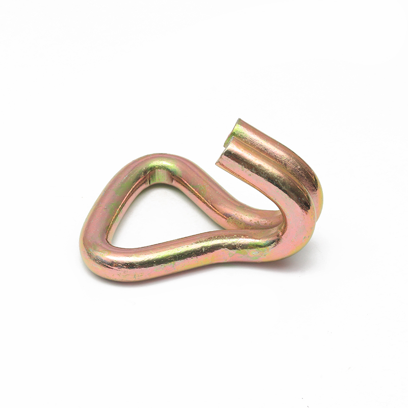 2 orlach 5000kg/11000lb punt buí miotail dhúbailte plátáilte j hook