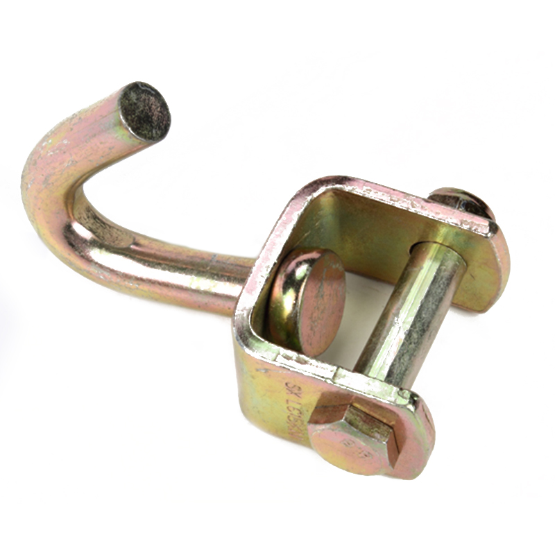 Hook fuinneoga sábháilteachta 2 orlach le scriú tapping eyebolt, scriú sreang miotail hook sreinge crúca rothlach