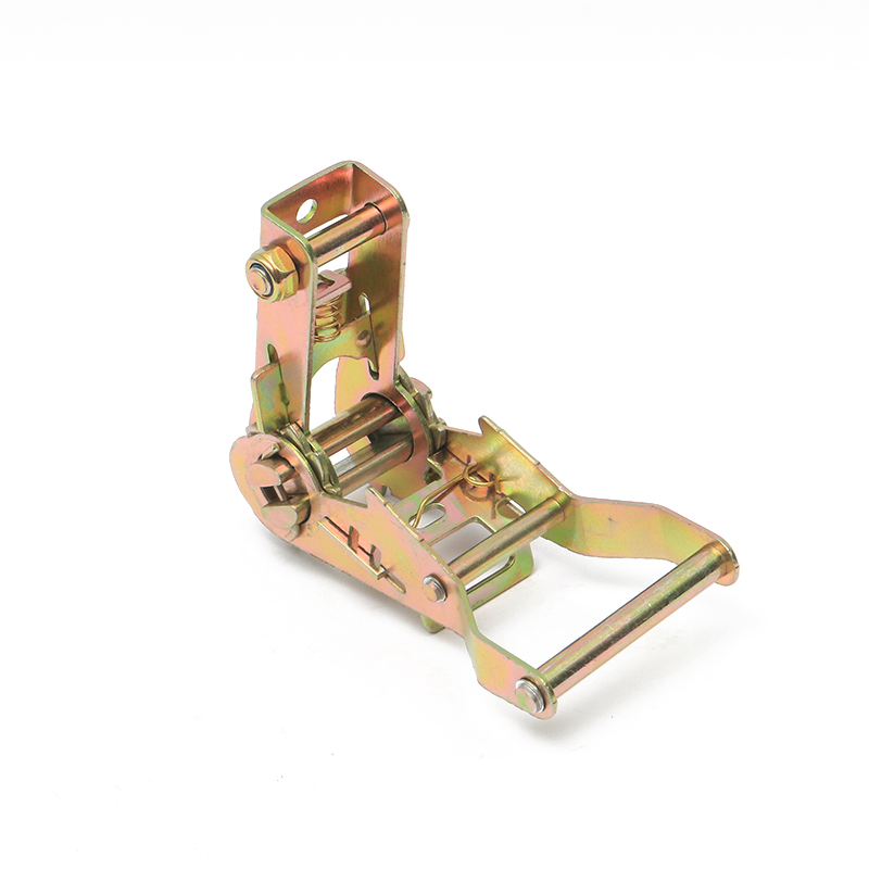 1-1/16 orlach 28mm 1500kg/3300lbs ratchet Tie síos búcla 1 orlach lasta trom-dhualgas Tie síos an búcla