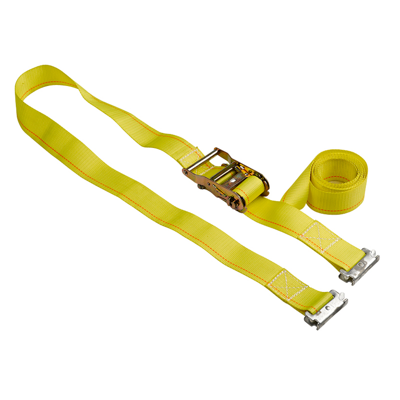 2 orlach 50mm*2t Ceangail Strap síos le E Truck Truck Ratchet E-Track Ratchet Ratchet Strap Luchtú Straps